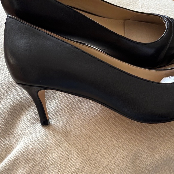 Marc Fisher Black Leather Heels - Picture 6 of 6